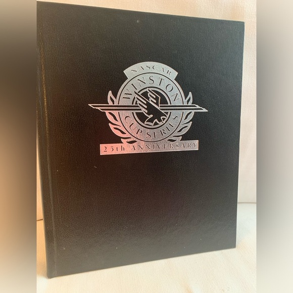 NASCAR Winston Cup Series 25th Anniversary Hardcover Book - Picture 1 of 6